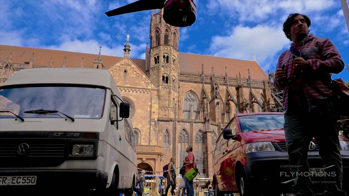 Im Bauch von Freiburg | Dokumentarfilm über den Münstermarkt in Freiburg im Breisgau. Luftaufnahmen.